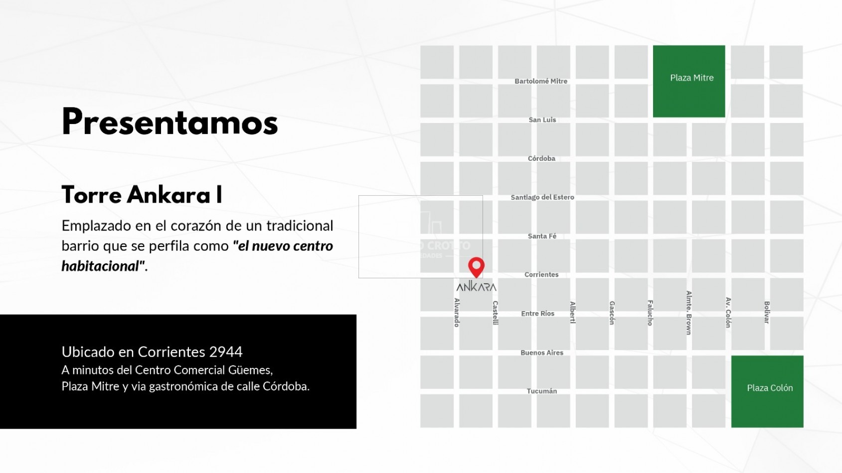 VENTA DE DEPARTAMENTO DE 3 AMB. ANKARA I CON COCHERA CUBIERTA Y BAULERA BARRIO MACRO CENTRO